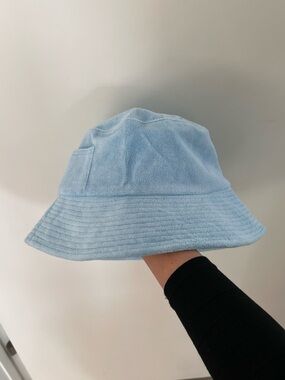 Lack of Color Bucket Hat Baby Blue Terry Cotton M/L 58cm Beach Summer Y2K